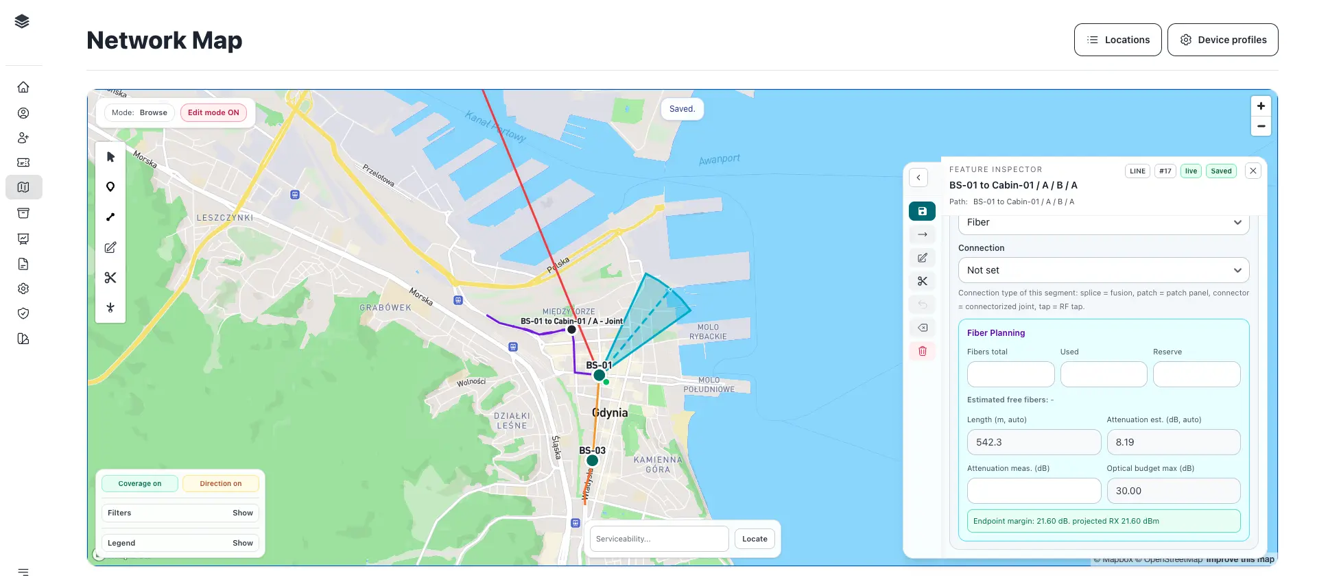 ISP work order and field workflow dashboard